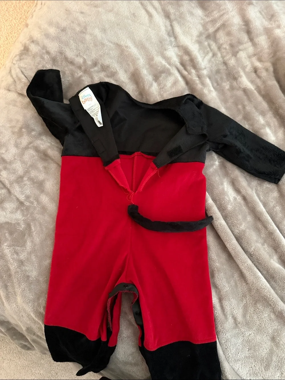 Disney Baby 2T Black & Red Mickey Mouse Kids Costume - Iconic Character Design